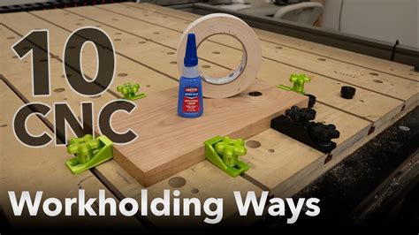 how to hold small parts on cnc|cnc hold down methods.